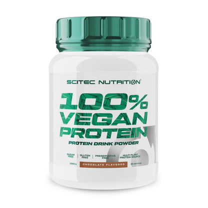SciTec, 100% Vegan Protein, Chocolate - 1000g