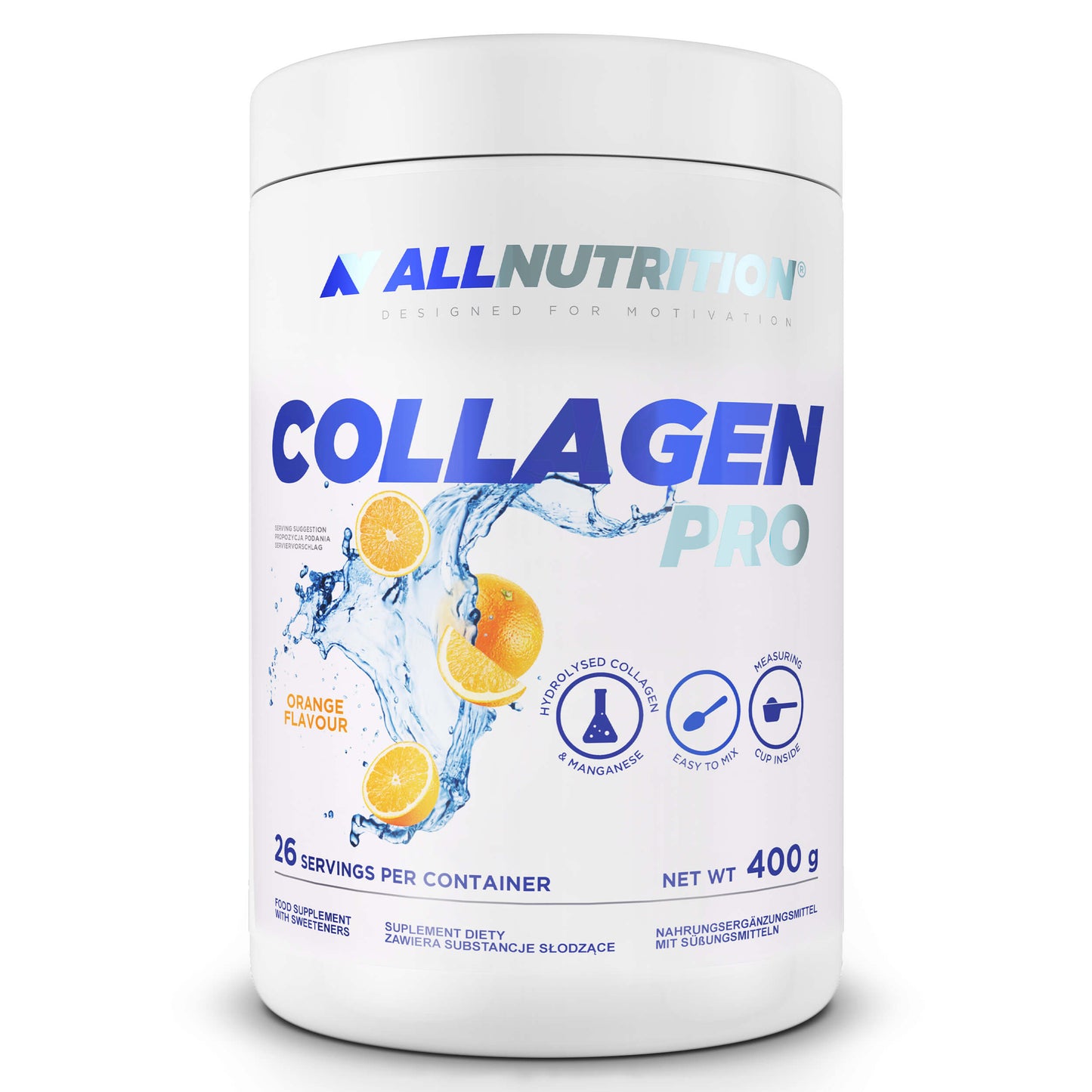 Allnutrition Collagen Pro, Orange - 400g