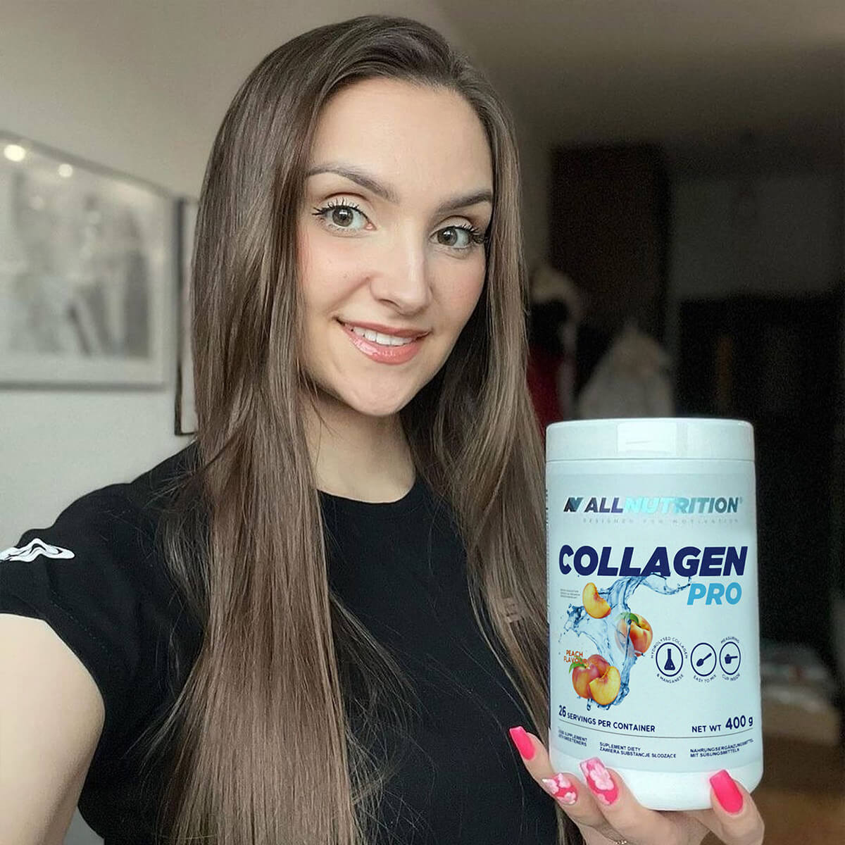 Allnutrition Collagen Pro, Strawberry - 400g