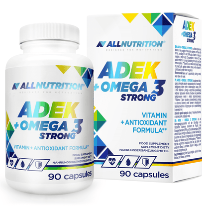 Allnutrition, ADEK + Omega 3 Strong - 90 Capsules