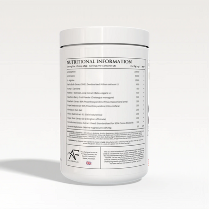 Apex Formulas, Apex Pump, Raspberry Rush - 625g