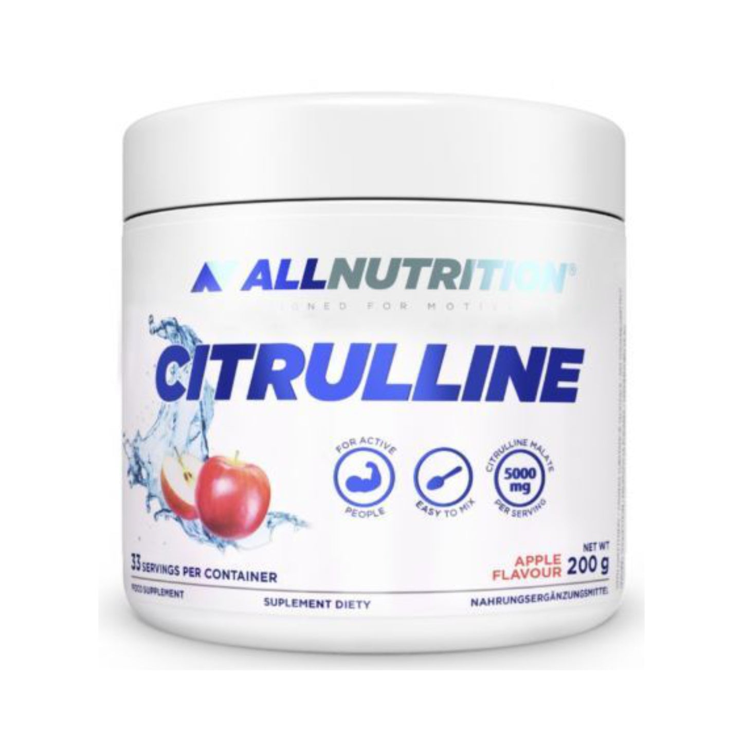 Allnutrition, Citrulline, Apple - 200g