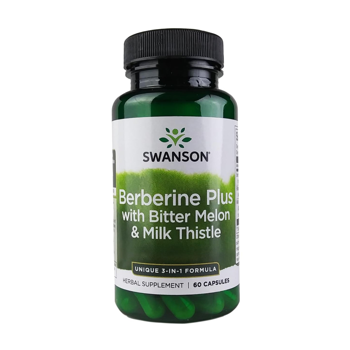 Swanson, Berberine Plus with Bitter Melon & Milk Thistle - 60 Capsules