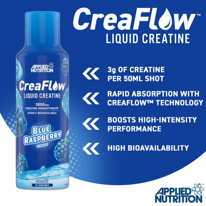 Applied Nutrition Creaflow, Blue Raspberry - 500ml