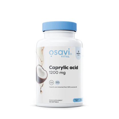Osavi, Caprylic Acid, 1200mg - 120 Softgels