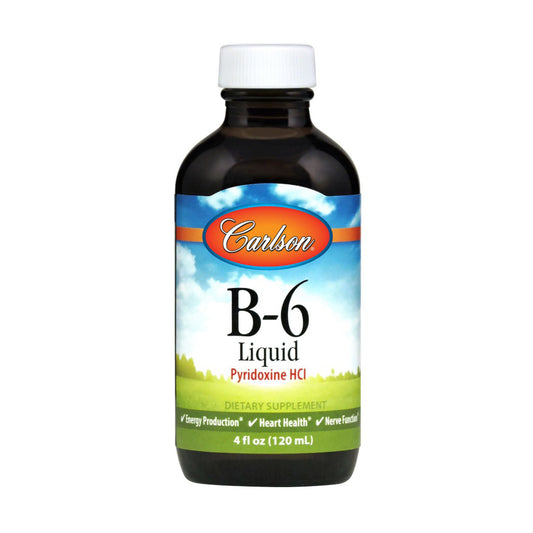 Carlson Labs, Vitamin B-6 - Pyridoxine HCl - 120 ml