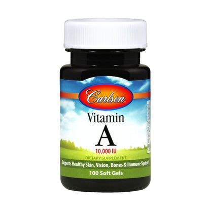 Carlson Labs, Vitamin A, 10 000 IU - 250 Softgels