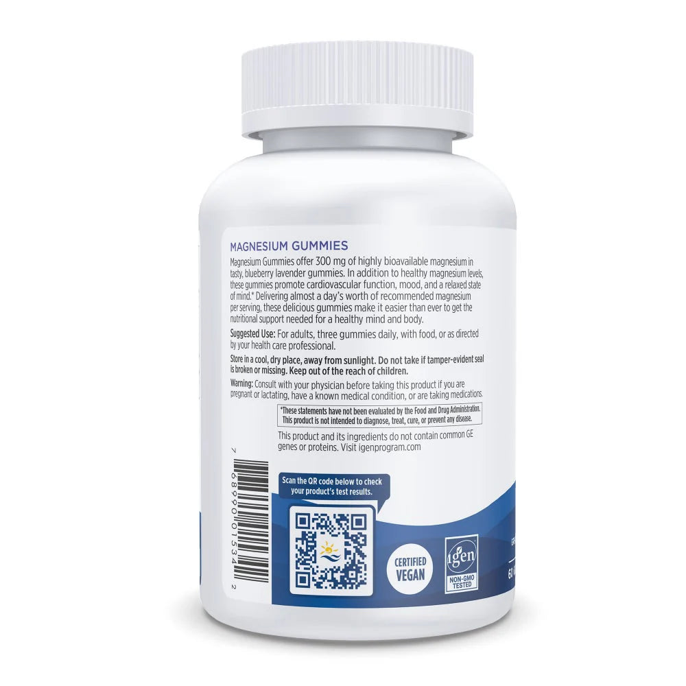 Nordic Naturals, Magnesium - 60 Gummies