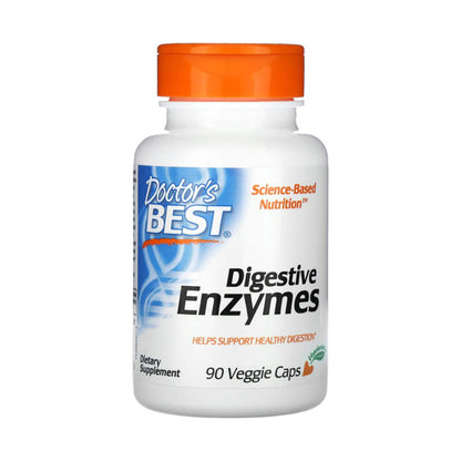 Doctor's Best, Digestive Enzymes - 90 Capsules