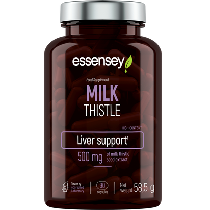 Essensey, Milk Thistle, 500mg - 90 Capsules