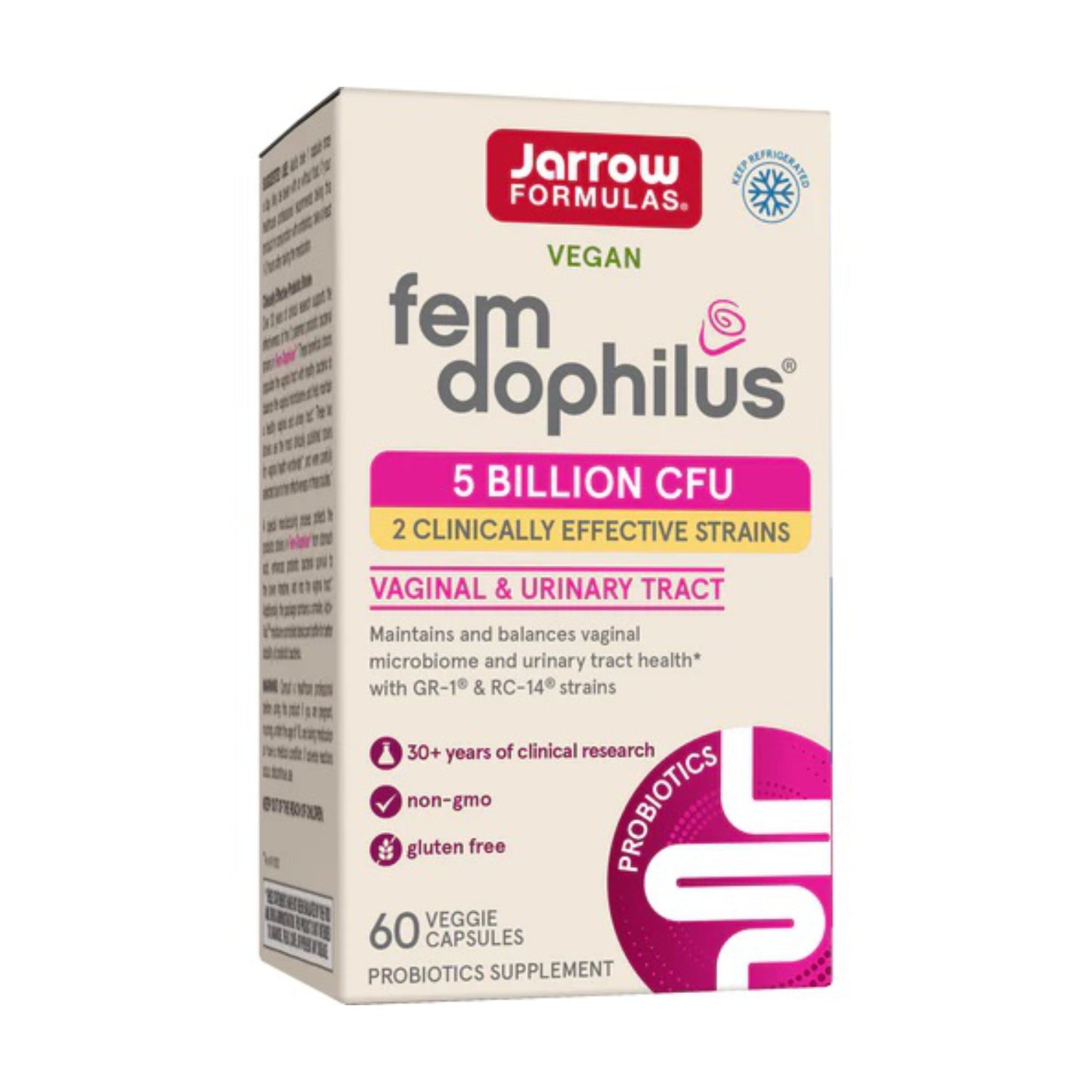 Jarrow Formulas, Fem Dophilus, 5 Billion CFU - 60 Capsules