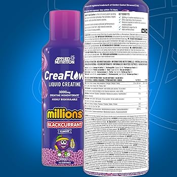 Applied Nutrition Creaflow, Millions Blackcurrant - 500ml