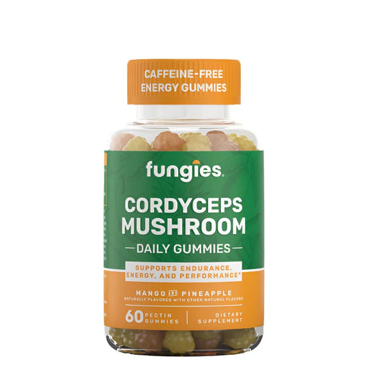 Fungies, Cordyceps Mushroom Gummies, Mango & Pineapple - 120 Gummies