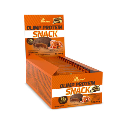 Olimp Nutrition, Protein Snack, Salted Caramel (Limited Edition) - 12 x 60g