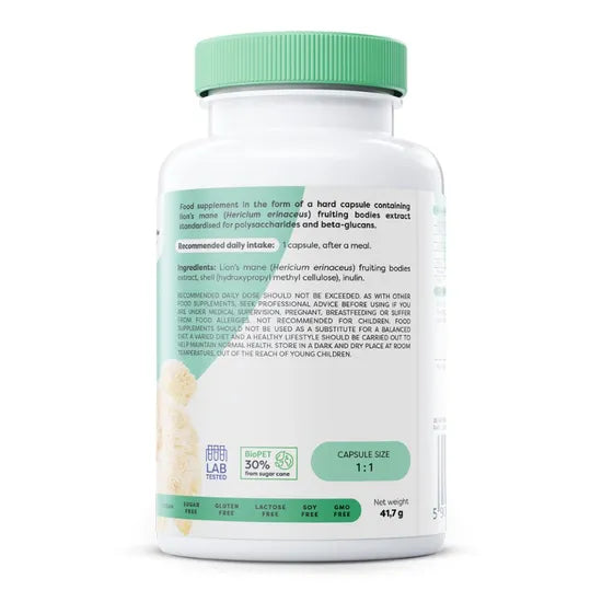 Osavi, Lion's Mane, 600mg - 60 vegan capsules