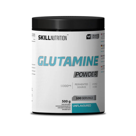 Skill Nutrition, Glutamine Powder, Unflavoured - 500g