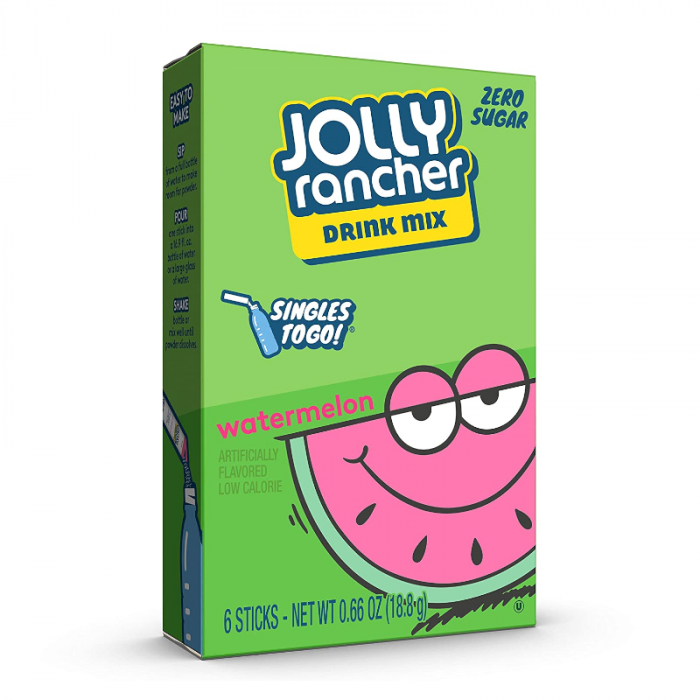 Jolly Rancher Singles to Go, Watermelon  - 6 Sticks
