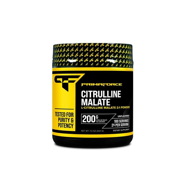 Primaforce Citrulline Malate, 200g - 204 grams