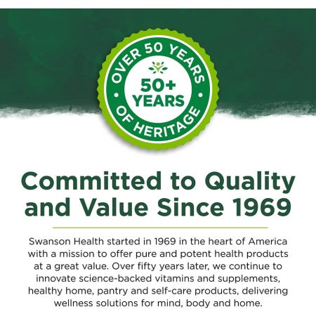 Swanson Full Spectrum Lion's Mane Mushroom, 500 mg - 60 Capsules